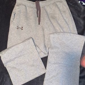 Men’s Gray Under Armour Sweatpants